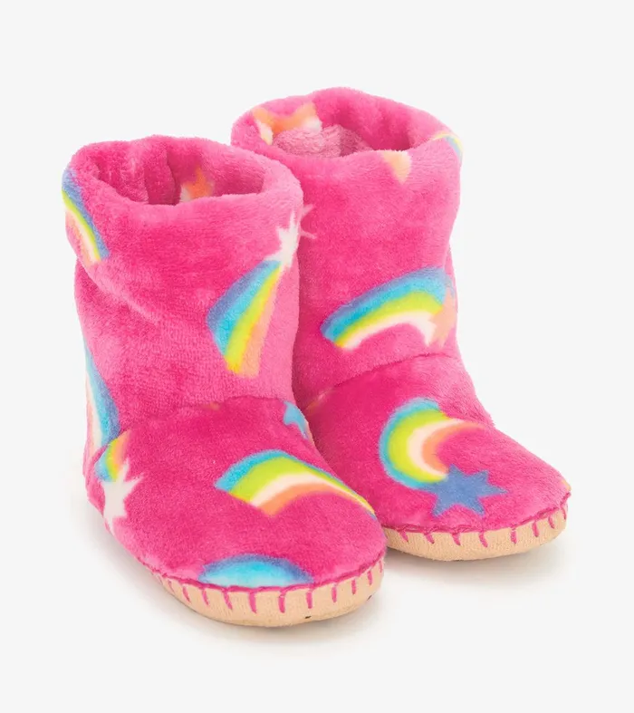 Shooting Stars Kids Fleece Slippers Hatley