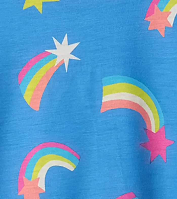 Shooting Stars Long Sleeve Girls Nightgown Hatley