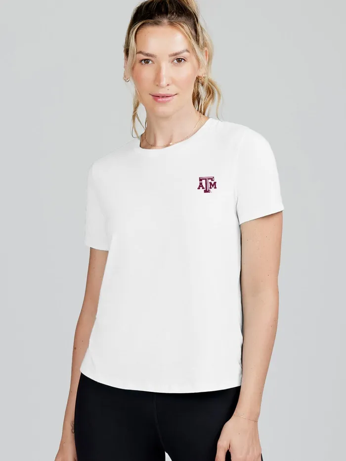 Short Sleeve TShirts Polos Women Tasc Performance All Day TShirt 8211 Texas AandM Short Sleeve TShirts Polos Women Tasc Performance All Day TShirt 8211 Texas AandM