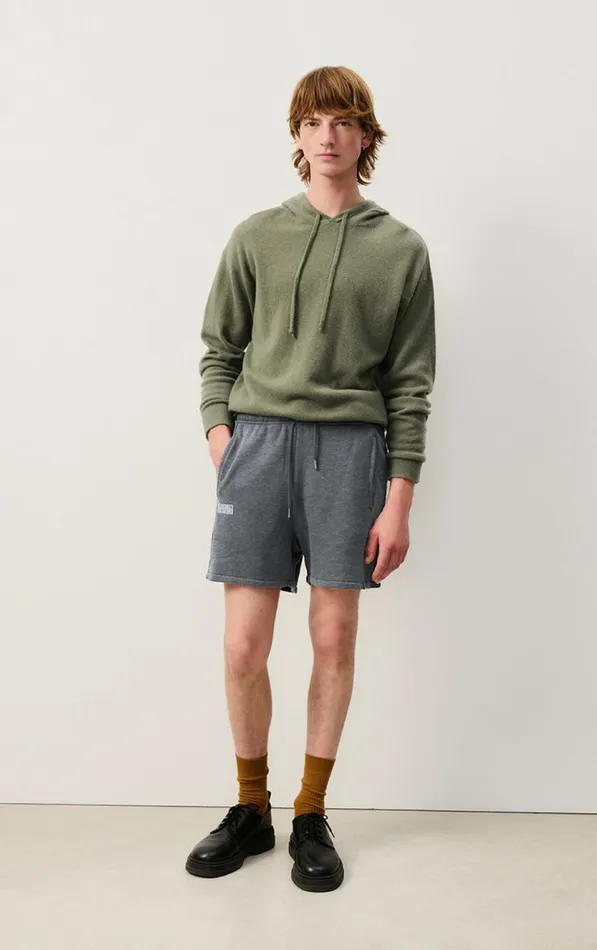 Shorts Doven Overdyed Carbon Men American Vintage Shorts Shorts Doven Overdyed Carbon Men American Vintage Shorts
