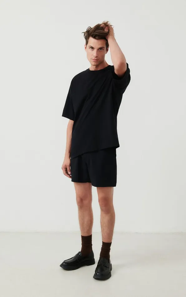 Shorts Fizvalley Black Men American Vintage Shorts