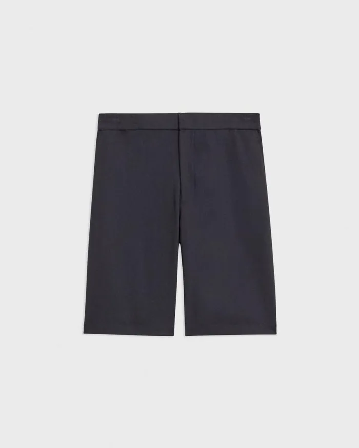 Shorts Men Theory Curtis 9 Drawstring Short In Precision Ponte Basalt
