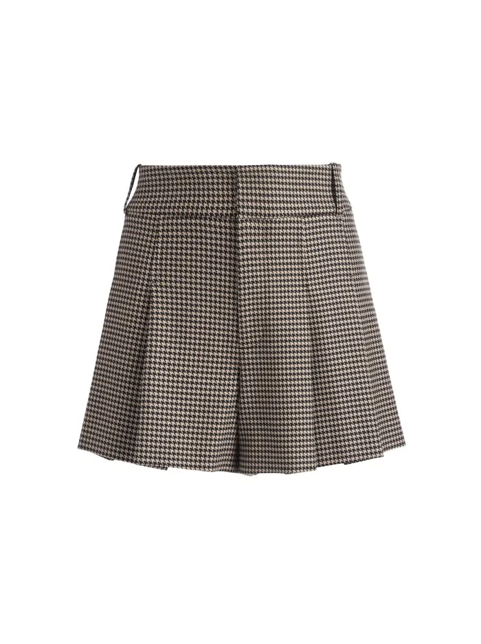 Shorts Women Alice Olivia Scarlet Flutter Short Camelblack