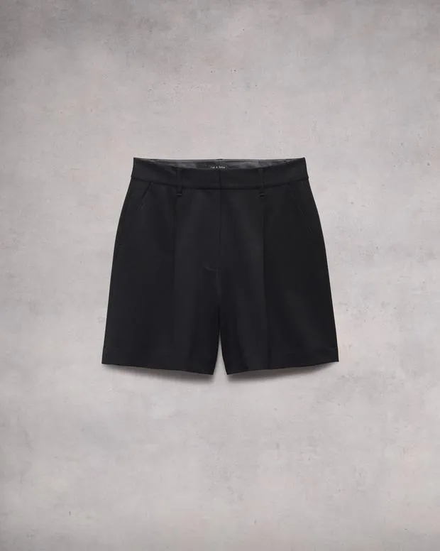 Shorts Women Rag and Bone Irina Ponte 125034 Short Black