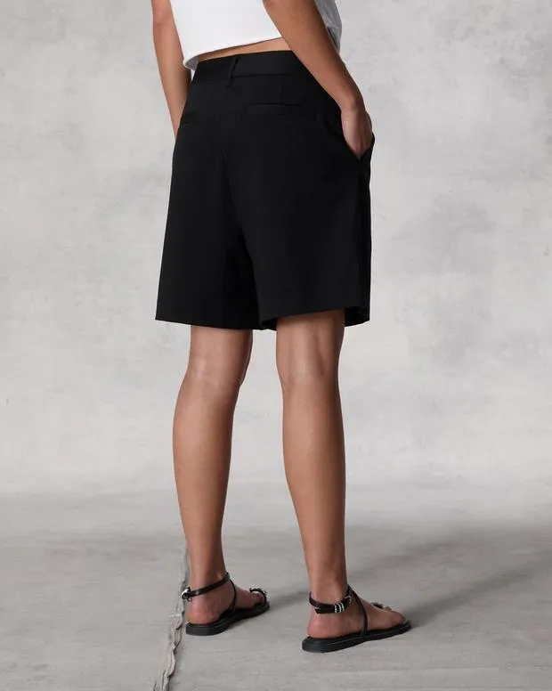 Shorts Women Rag and Bone Irina Ponte 125034 Short Black