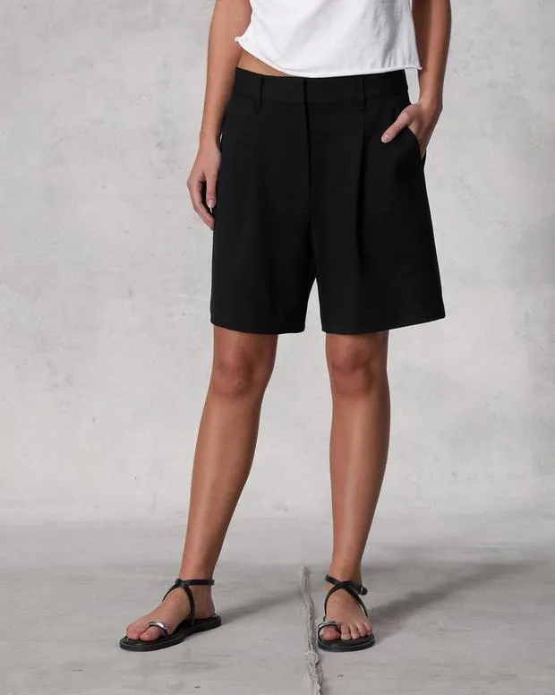 Shorts Women Rag and Bone Irina Ponte 125034 Short Black