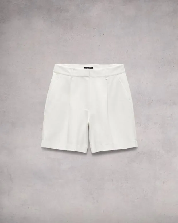 Shorts Women Rag and Bone Irina Ponte 125034 Short White