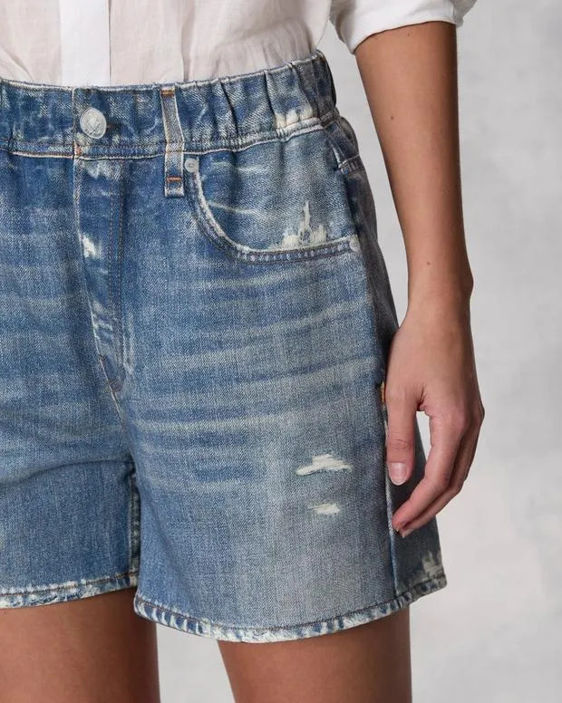 Shorts Women Rag and Bone Miramar Terry Walking Short Cotton Terry Brooke
