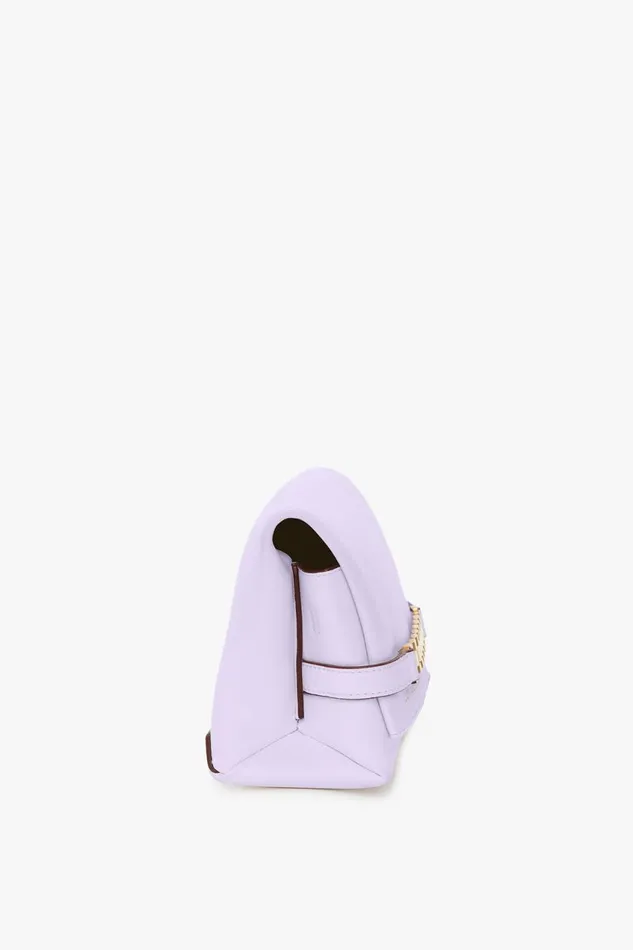 Shoulder Bags Women Victoria Beckham Exclusive Mini Chain Pouch With Long Strap In Lilac Leather Shoulder Bags Women Victoria Beckham Exclusive Mini Chain Pouch With Long Strap In Lilac Leather