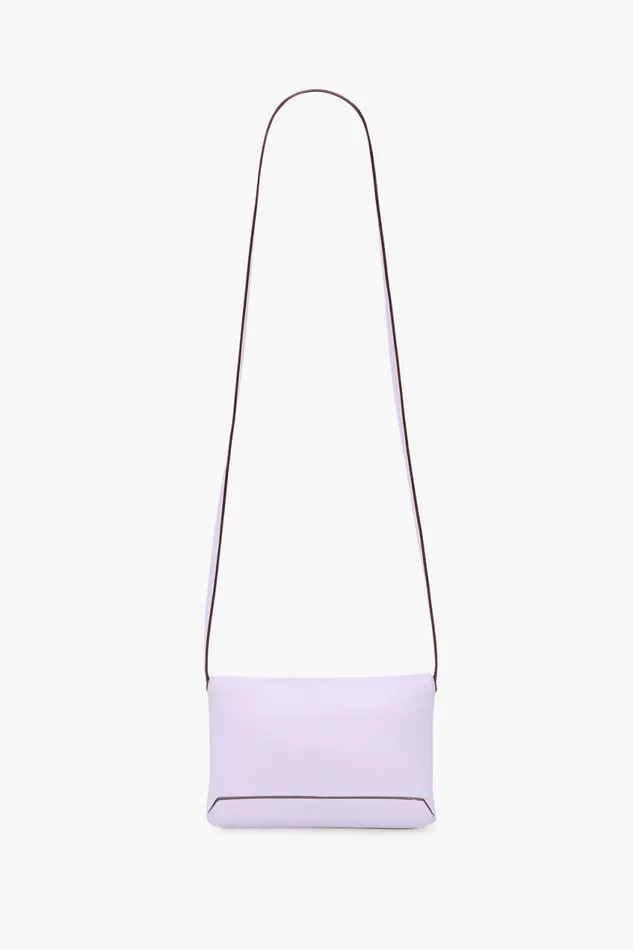 Shoulder Bags Women Victoria Beckham Exclusive Mini Chain Pouch With Long Strap In Lilac Leather Shoulder Bags Women Victoria Beckham Exclusive Mini Chain Pouch With Long Strap In Lilac Leather