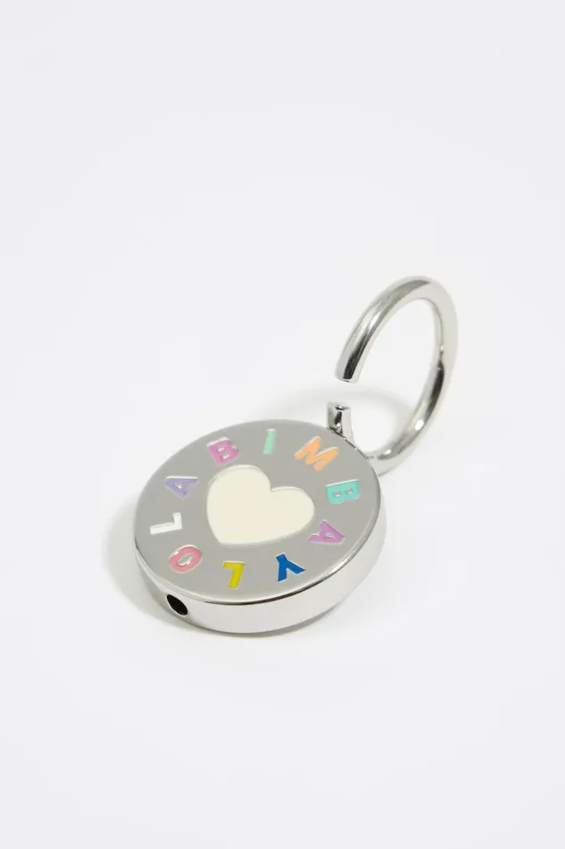 Silver Candy Logo Padlock Key Ring Silver Women Bimba Y Lola Key Rings Silver Candy Logo Padlock Key Ring Silver Women Bimba Y Lola Key Rings