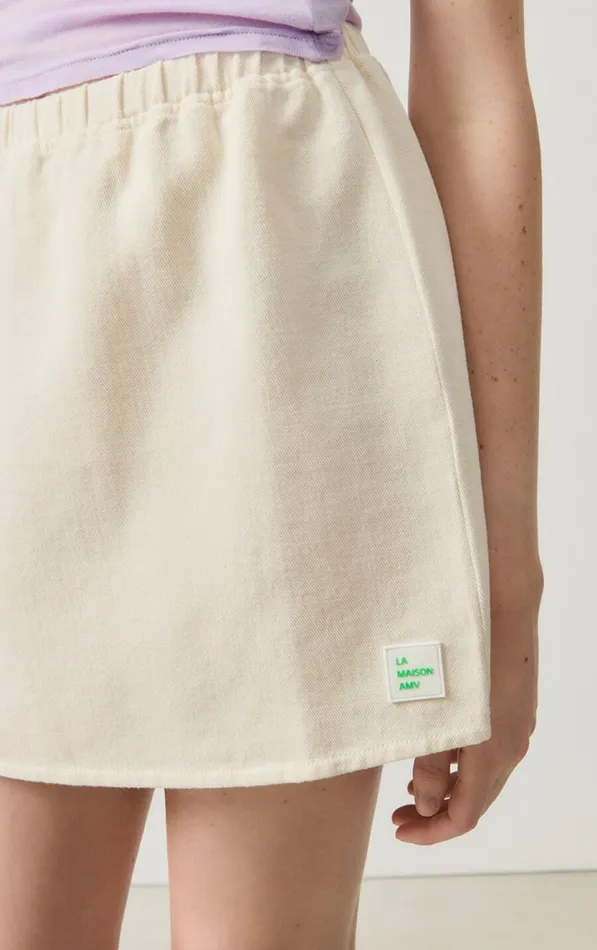 Skirt Afaz Ecru Women American Vintage Skirts Skirt Afaz Ecru Women American Vintage Skirts