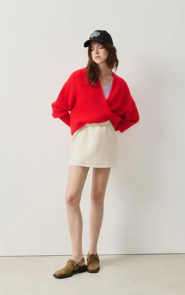 Skirt Afaz Ecru Women American Vintage Skirts Skirt Afaz Ecru Women American Vintage Skirts
