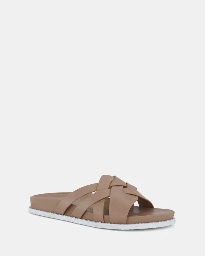 Slides NOVO Shoes Women TAINTED NUDE Flatform