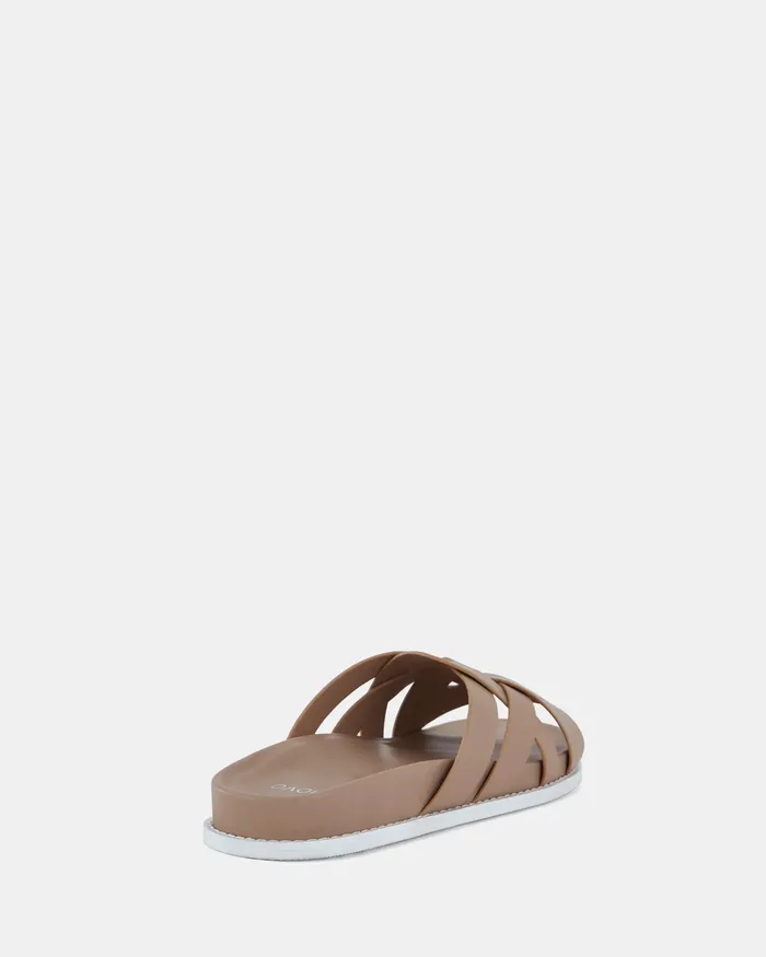 Slides NOVO Shoes Women TAINTED NUDE Flatform