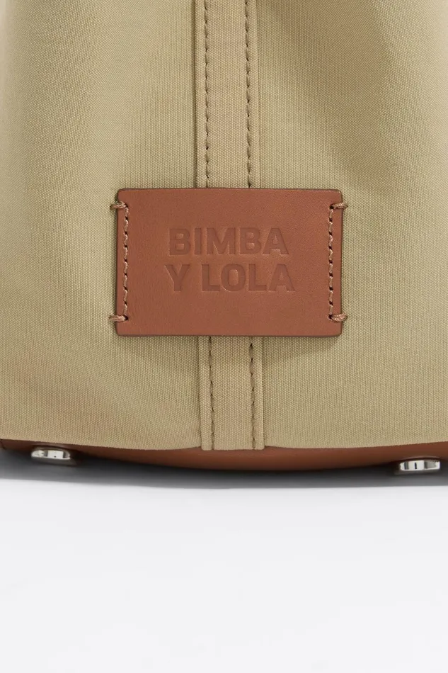Small Natural Nylon Chihuahua Bag Natural Women Bimba Y Lola Crossbody Bags