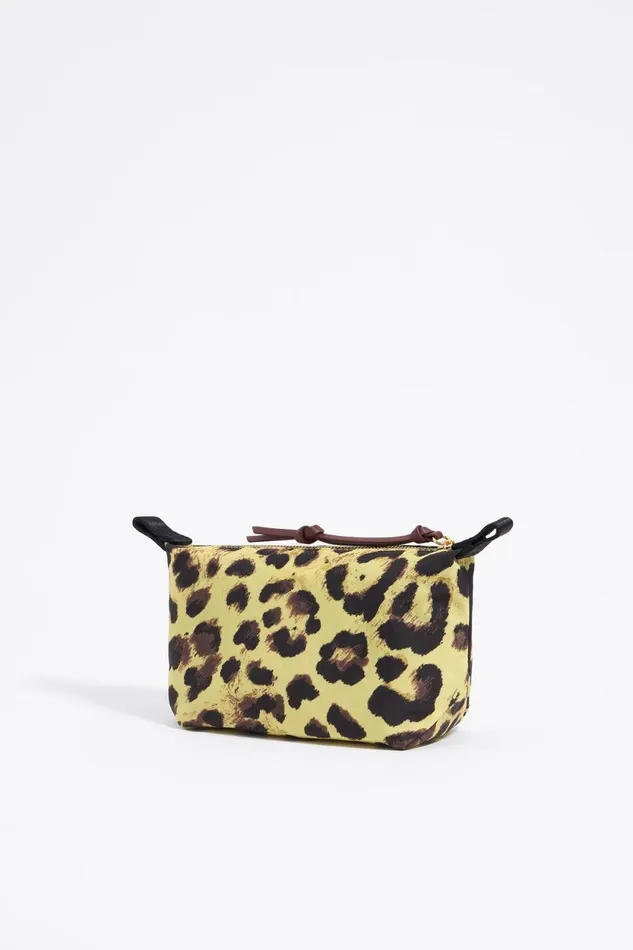 Small Yellow Animal Nylon Trapezium Makeup Case Animal Print Yellow Women Bimba Y Lola Vanity Pouches Small Yellow Animal Nylon Trapezium Makeup Case Animal Print Yellow Women Bimba Y Lola Vanity Pouches