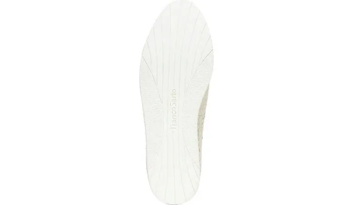Sneakers Women Franco Sarto Franco Homer 3 Platform Slip On Sneaker White Fabric