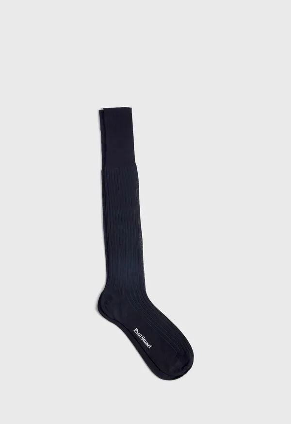 Socks Mens Paulstuart Cotton Vanis Sock Black