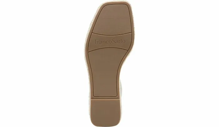 Spadrilles Women Franco Sarto Franco Camera Espadrille Wedge Sandal Putty Snake Print Faux Leather