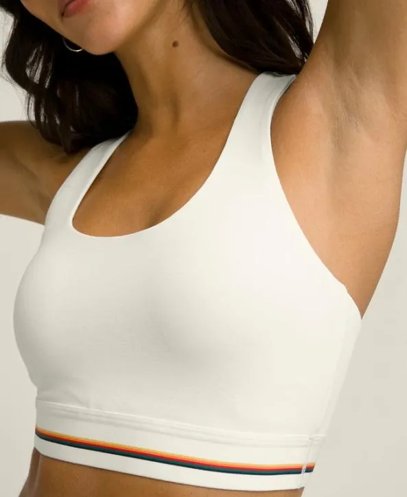 Sports Bras Women Wilson Doubles Racerback Bra Sandrift Multi
