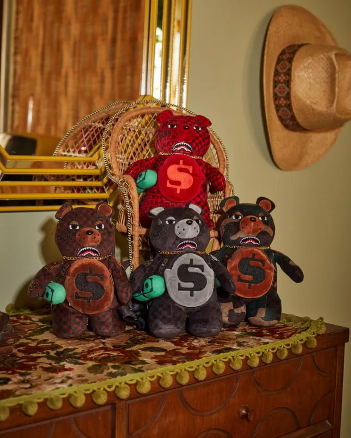 SPRAYGROUND BEAR CUB BACKPACK 8211 3AM NEVER SLEEP Bags