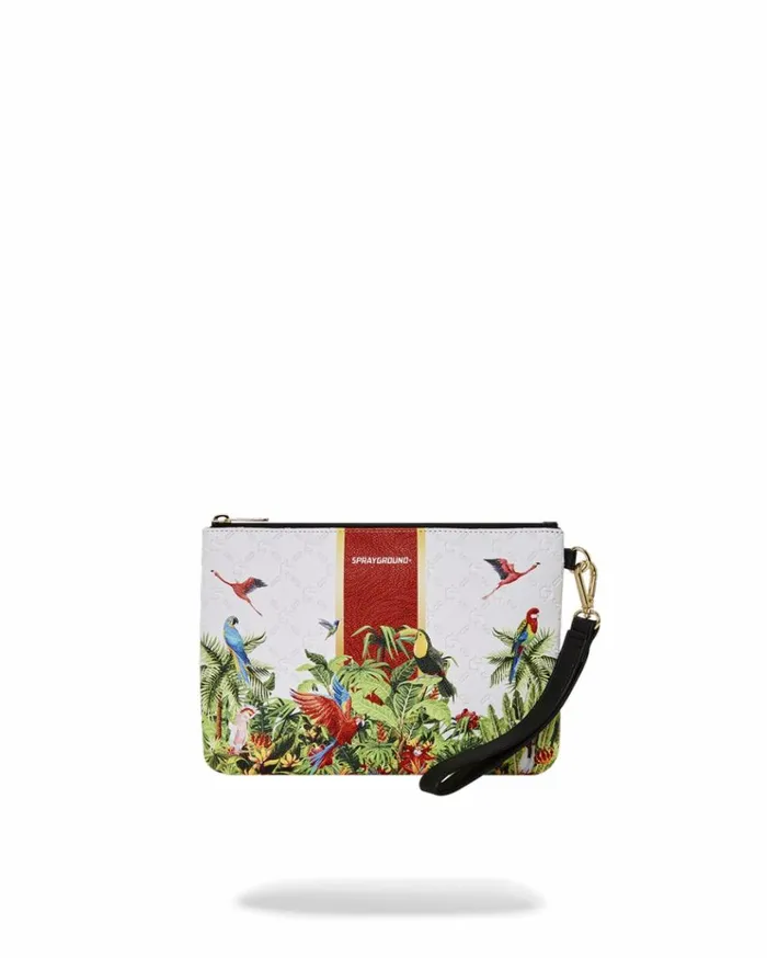 SPRAYGROUND FLAWLESS FLIGHT CROSSOVER CLUTCH Bags