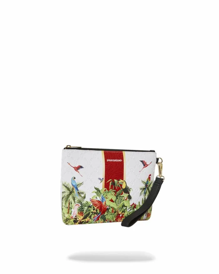 SPRAYGROUND FLAWLESS FLIGHT CROSSOVER CLUTCH Bags
