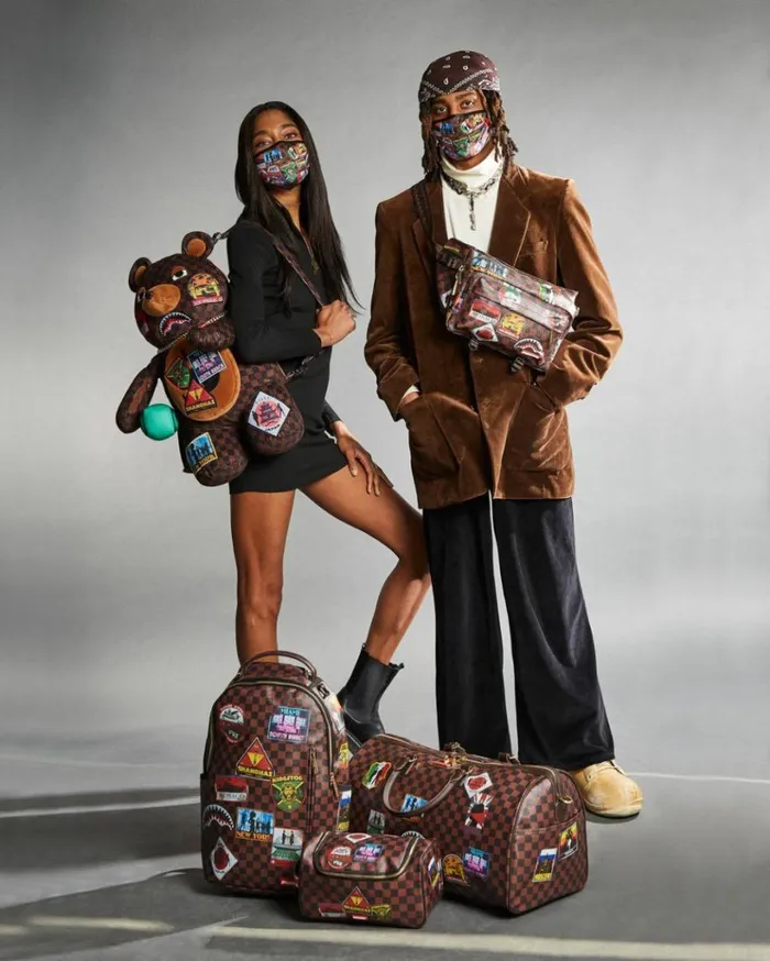 SPRAYGROUND GLOBAL MOGUL TOILETRY BAG Bags