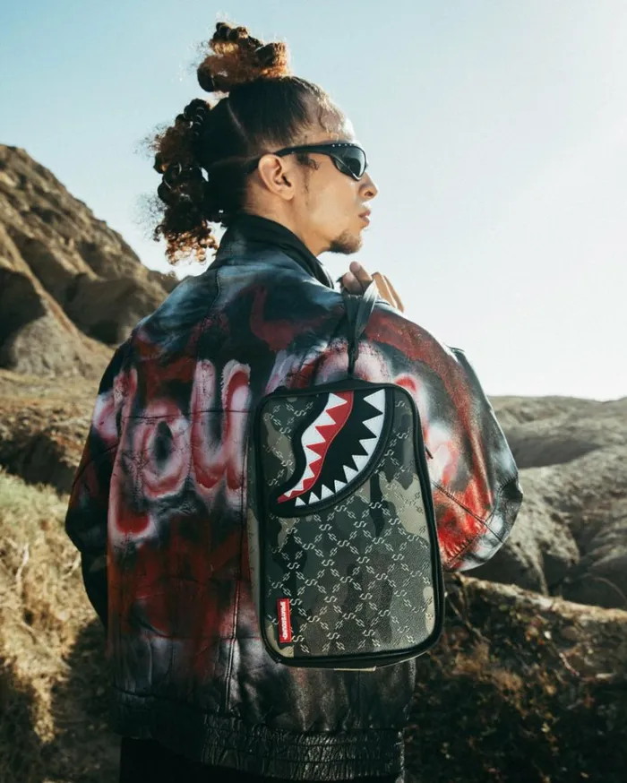 SPRAYGROUND LASERS BLAZIN TOILETRY BRICKSIDE BAG Bags