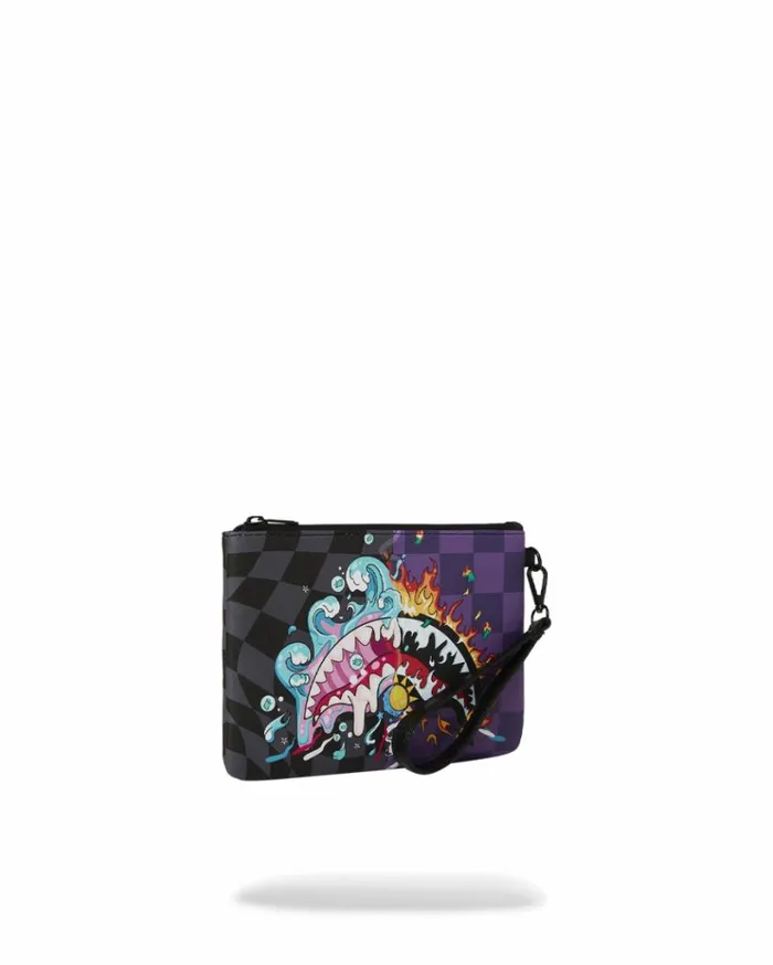 SPRAYGROUND MAD SCIENTIST CROSSOVER CLUTCH Bags