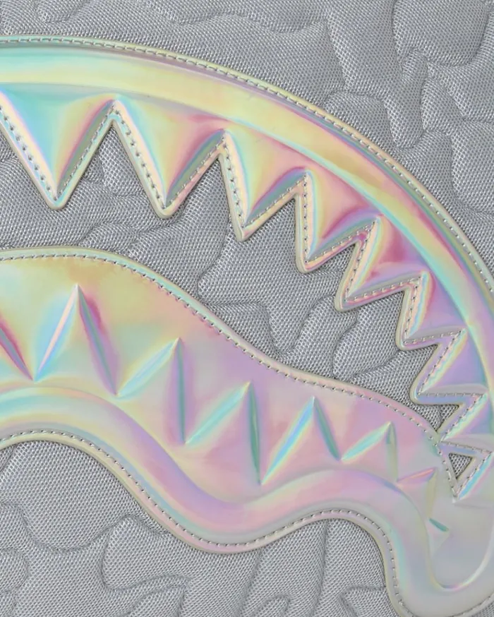 SPRAYGROUND MIRASHAKU IRIDESCENT QUILT DUFFLE Bags