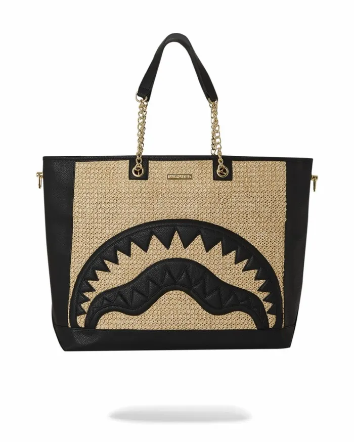 SPRAYGROUND RAFFIA PALM TOTE Bags