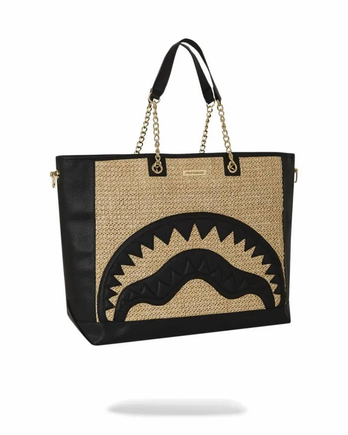 SPRAYGROUND RAFFIA PALM TOTE Bags
