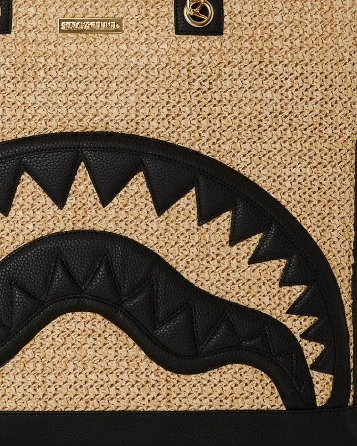 SPRAYGROUND RAFFIA PALM TOTE Bags