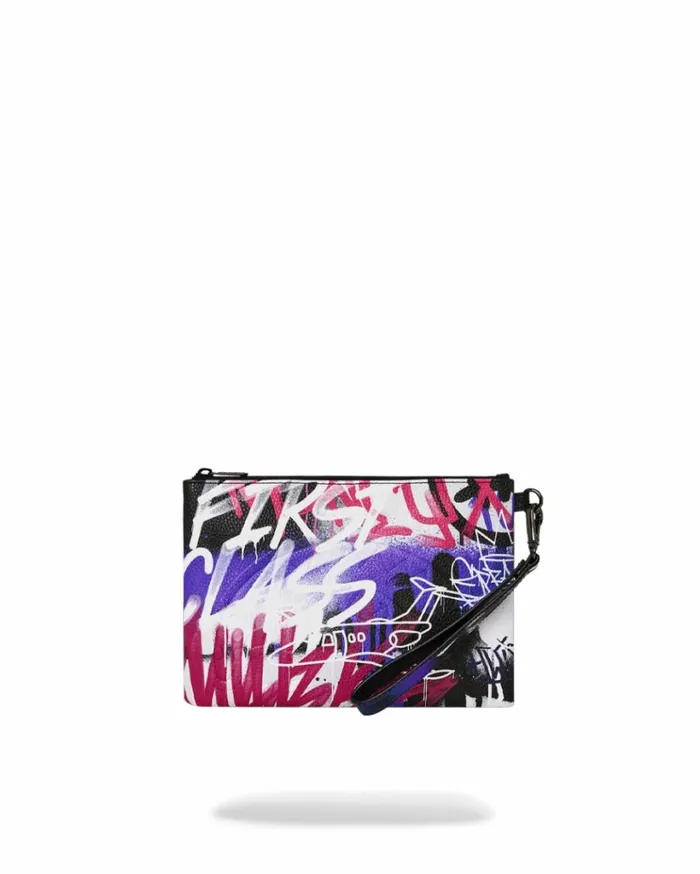 SPRAYGROUND SHARK ATELIER CROSSOVER CLUTCH Bags