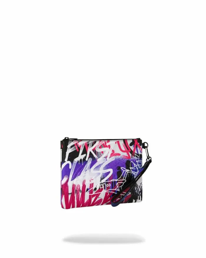 SPRAYGROUND SHARK ATELIER CROSSOVER CLUTCH Bags