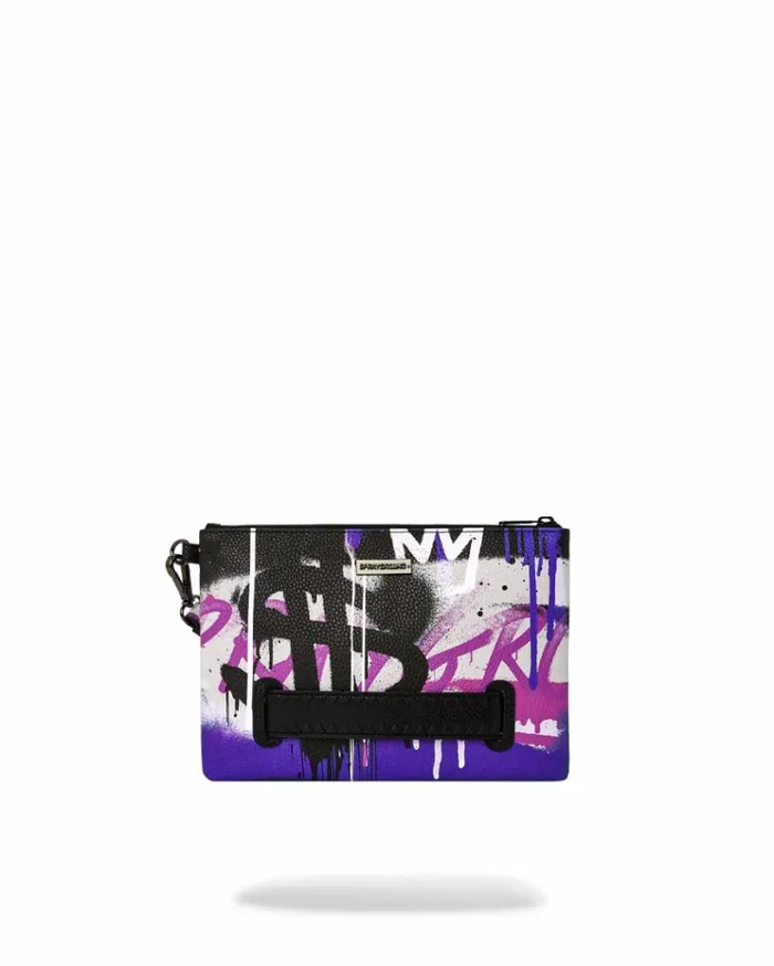 SPRAYGROUND SHARK ATELIER CROSSOVER CLUTCH Bags