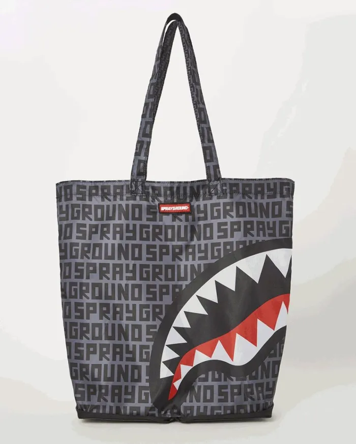 SPRAYGROUND SHARKFINITY STEALTH PILOT PACKABLE TOTE Bags