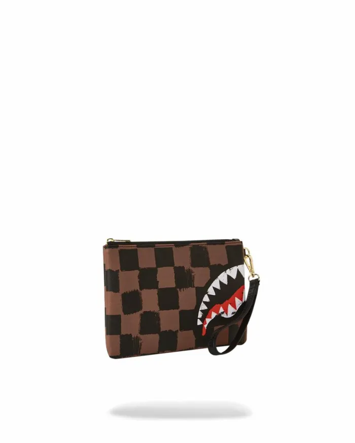 SPRAYGROUND SHARKS IN PARIS VANQUISH CROSSOVER CLUTCH Bags