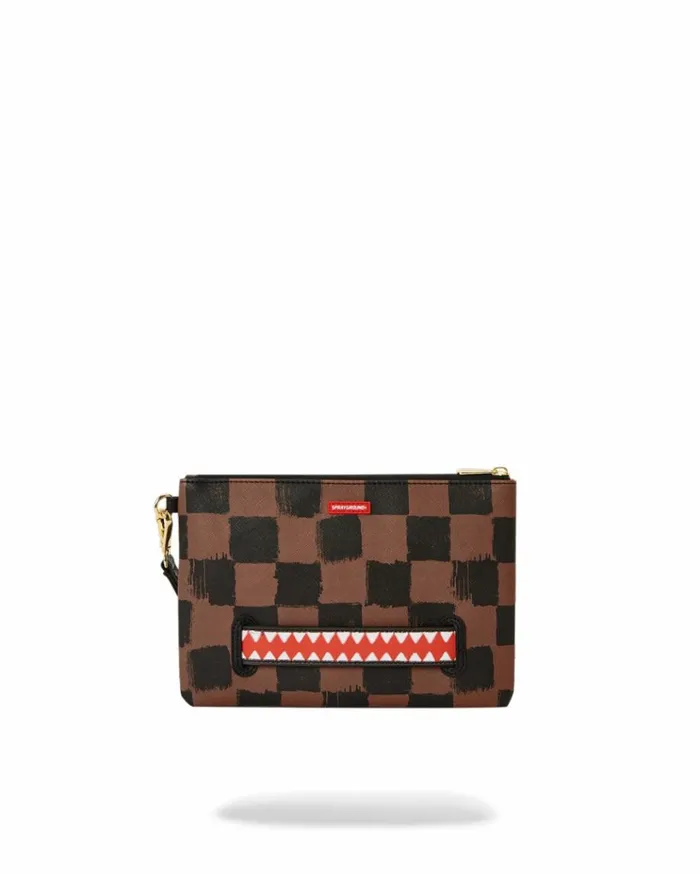 SPRAYGROUND SHARKS IN PARIS VANQUISH CROSSOVER CLUTCH Bags