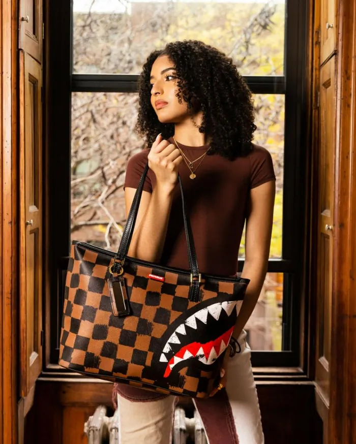 SPRAYGROUND SHARKS IN PARIS VANQUISH TOTE Bags