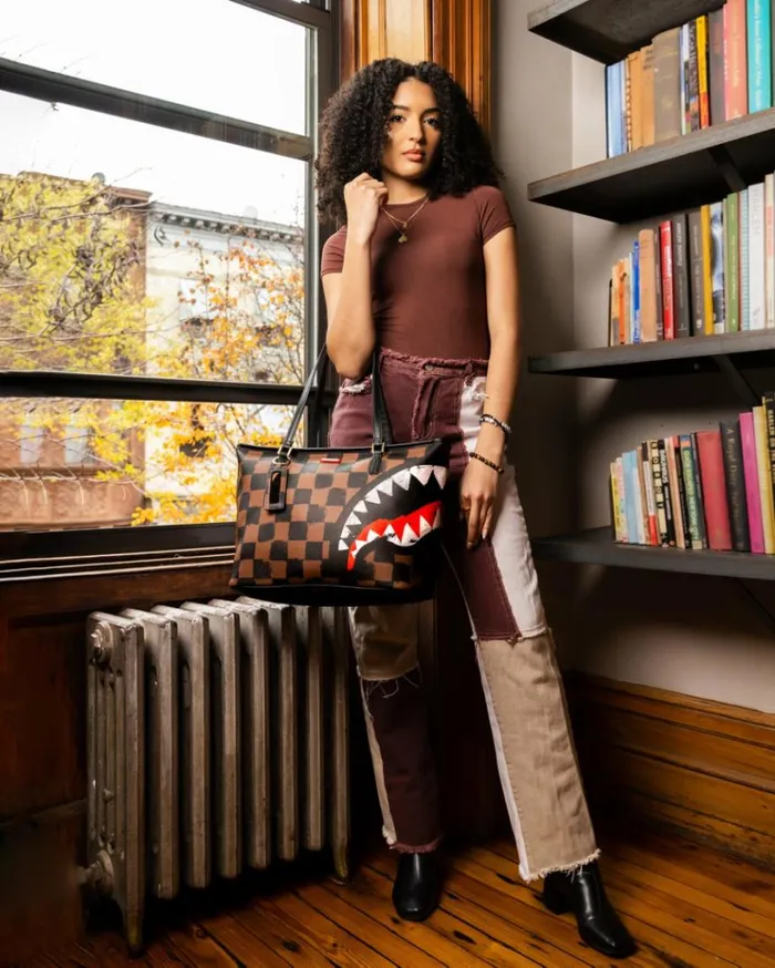 SPRAYGROUND SHARKS IN PARIS VANQUISH TOTE Bags