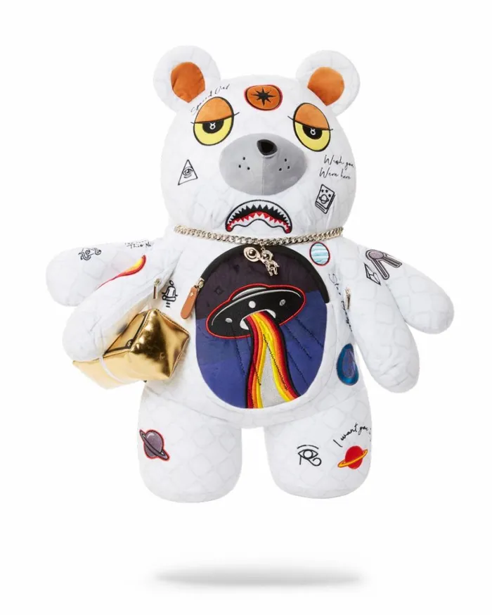 SPRAYGROUND UFO SPACED OUT MONEYBEAR TEDDYBEAR BACKPACK Bags
