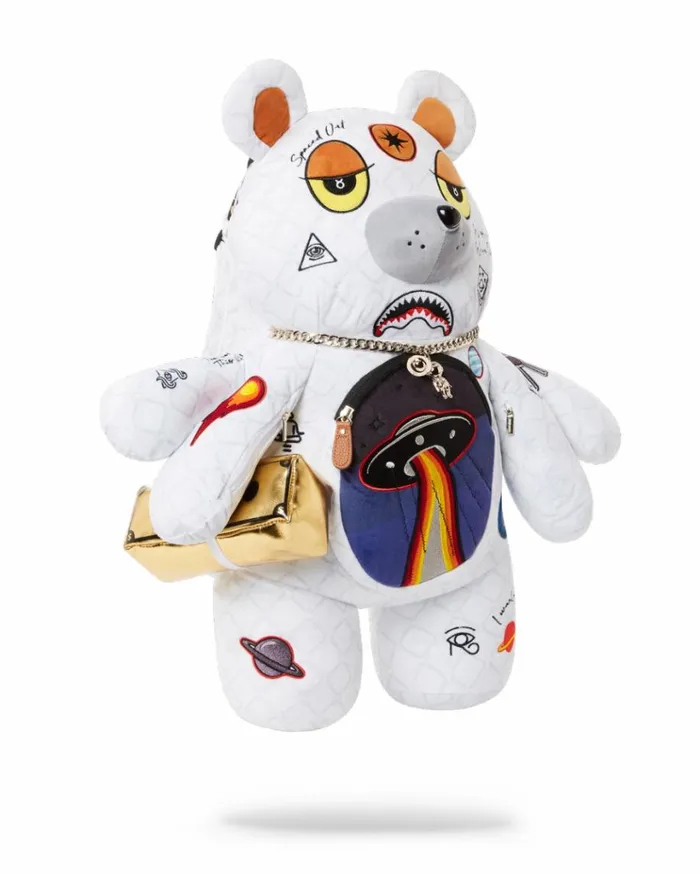 SPRAYGROUND UFO SPACED OUT MONEYBEAR TEDDYBEAR BACKPACK Bags