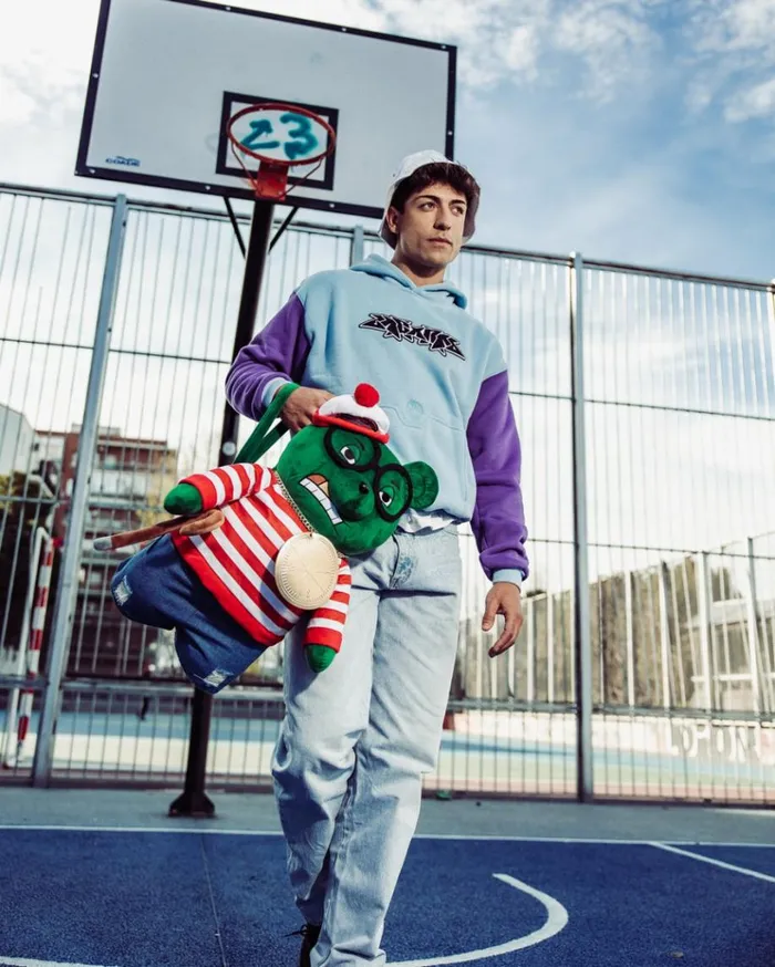 SPRAYGROUND WHERES WALDO MONEYBEAR TEDDYBEAR BACKPACK Bags