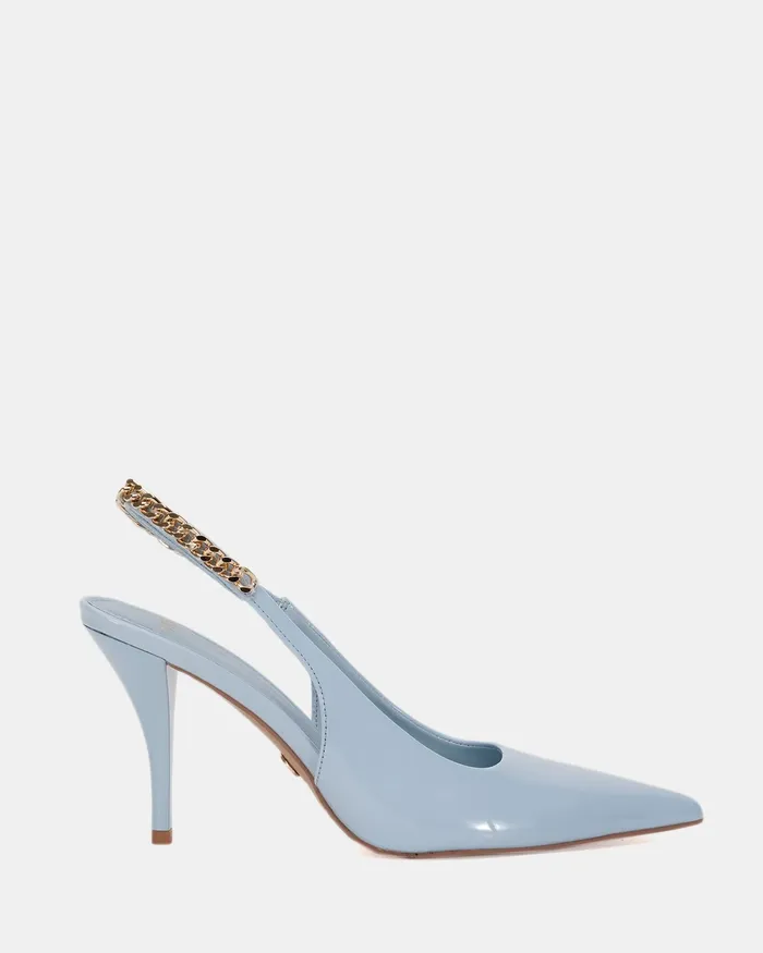 Stilettos ZATHY SOFT BLUE PATENT Pumps NOVO Shoes Women