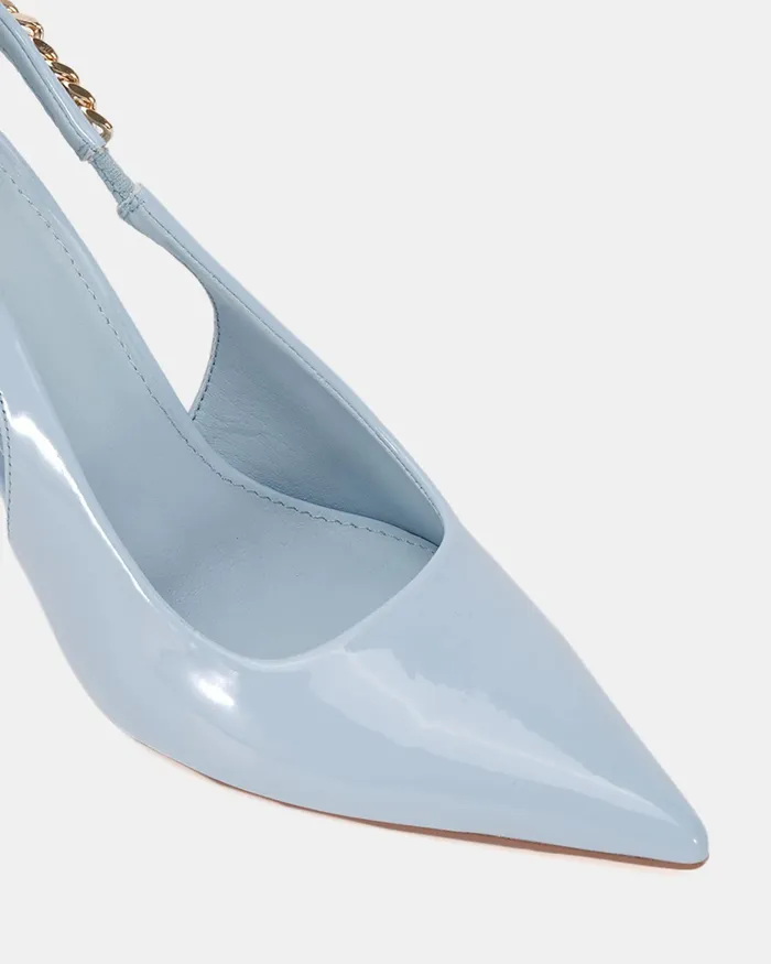 Stilettos ZATHY SOFT BLUE PATENT Pumps NOVO Shoes Women