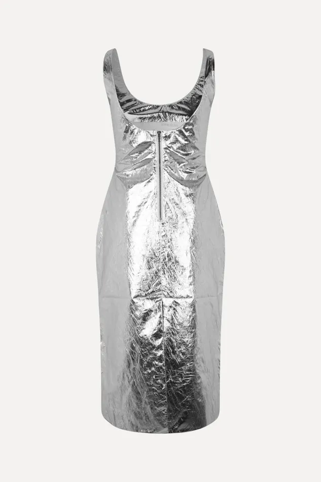 Stine Goya Dresses Louise Dress 8211 Silver 8211 Women