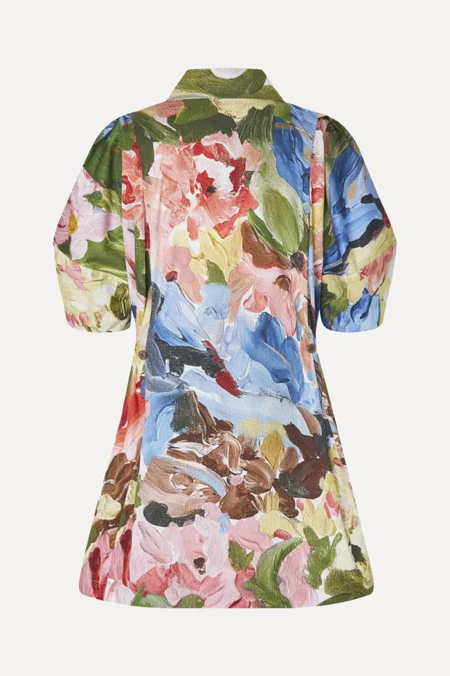 Stine Goya Dresses Structured Sleeve Mini Dress 8211 Loves Me Loves Me Not 8211 Women